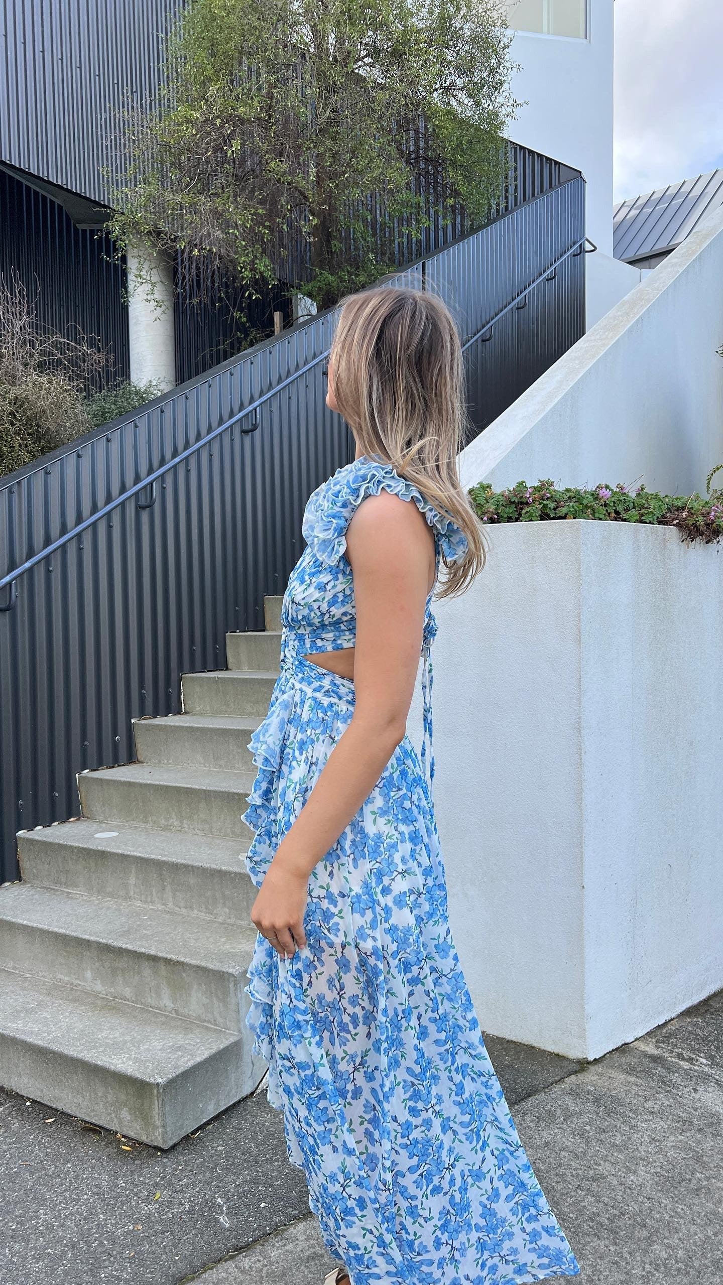 Robe Clementine – Élégance Fleurie